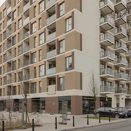 Stylish Zdziechowskiego With Parking & Office By Renters Apartamento