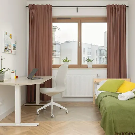 Stylish Zdziechowskiego With Parking & Office By Renters * Warsaw